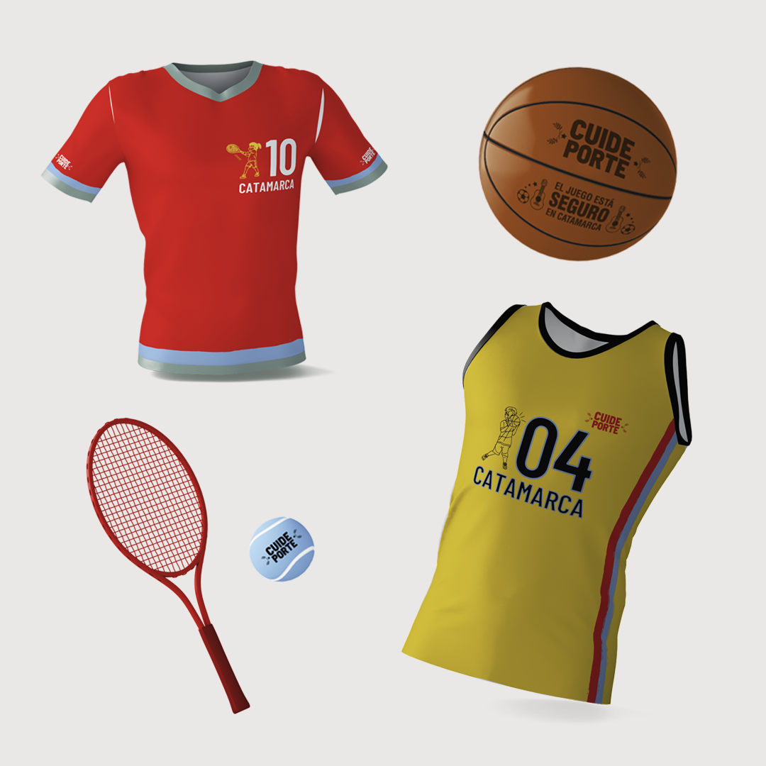 Sports Group: Basquet and Tennis Uniforms