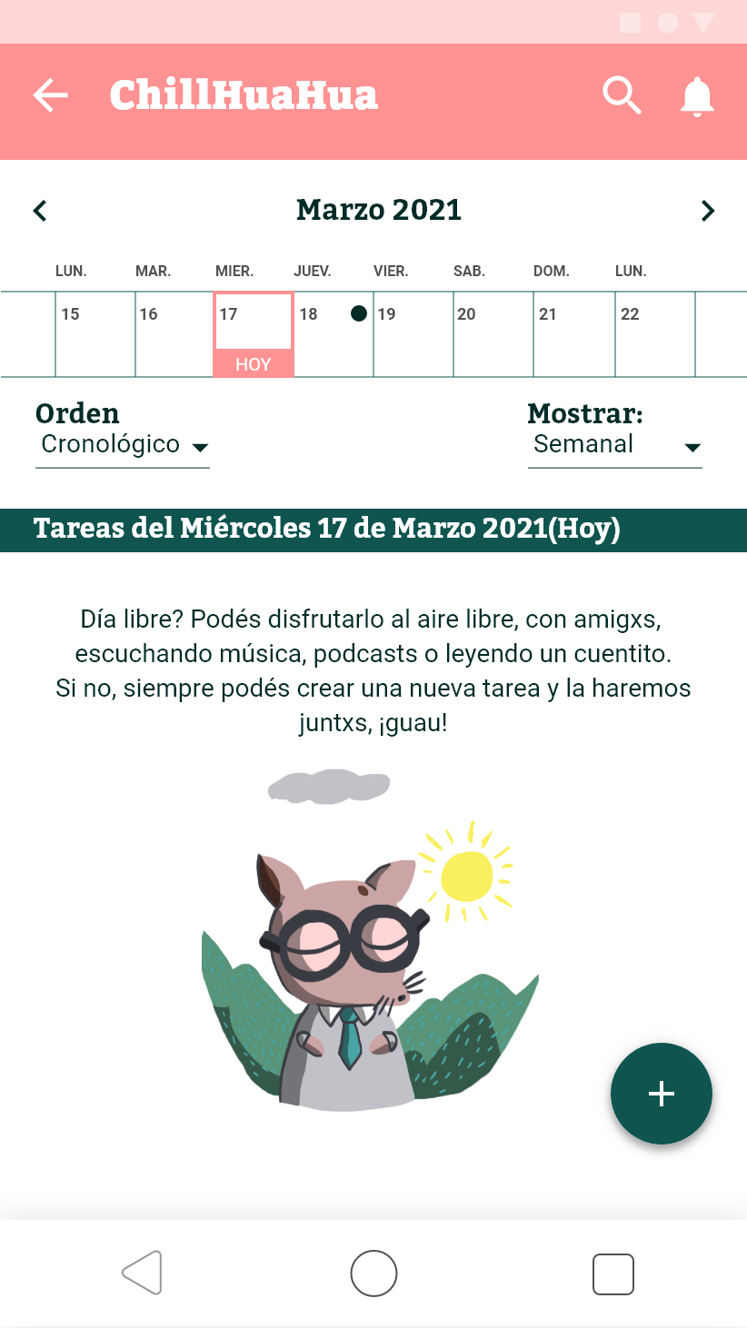 Bitácora Semanal sin Tareas